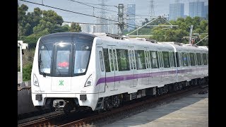 深圳地鐵5號線/環中線(往赤灣)高架轉地下段行車片段 Shenzhen Metro Line 5/Huanzhong Line(to Chiwan)