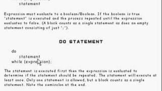 Java Tutorial 10. while statements and do statements