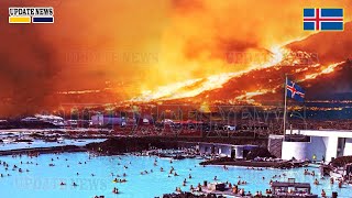 🚨Horrible Today: Iceland Update | Live Footage of Iceland Hell LAVA Eruption Flows Into Blue Lagoon