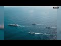 Navy says US aircraft carrier strike group enters Caribbean Sea