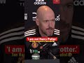 ‘I am not Harry Potter’ replies Ten Hag. #shorts #tenhag #manunited