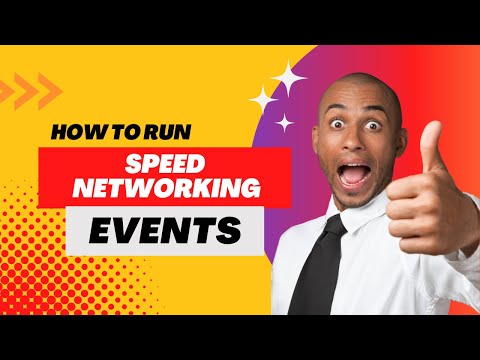 The Expert MC#39 Guide to Running a Speed Networking Event