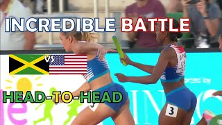 Jamaica VS USA Sprinting 2022 | Best of JAM vs USA Track and Field in 2022