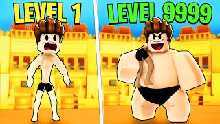 Aku Jadi Atlet Sumo Paling Kuat Di Dunia!!! (Roleplay Roblox Malaysia)