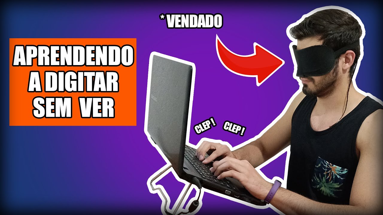 💻 30 Dias Aprendendo A Digitar SEM OLHAR Pro Teclado | Treino De ...