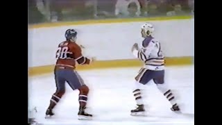 Chris Nilan Kevin McClelland Fight Feb 27, 1985