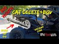 Can Am X3 RPM Powersports Big Mouth Cat Delete/Mid Pipe!! Install & Review