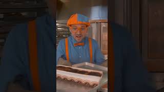 Blippi Bakes YUMMY BREAD! #shorts #learning #blippi #bread #baking #food #kids #kidsvideo #yummy