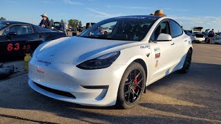 SCCA Solo Nationals 2024 West Side, Tesla Model 3 (AS) Fastest Run (53.167 +1)