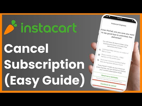 How to Cancel Instacart Orders, Memberships, and Free Trials