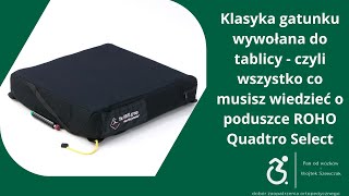 Czy to najlepsza poduszka przeciwodleżynowa do aktywnego wózka?Test ROHO Quadtro - Pan od Wózków