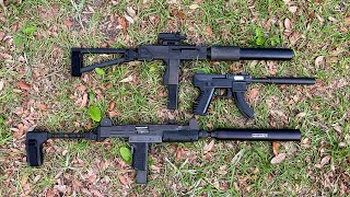 Uzi, Mac-11, Tec-22