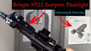 Brinyte XP22 Scorpion Tactical Dual Head Weapon Light - Full Overview