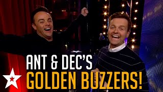 ALL ANT & DEC'S GOLDEN BUZZER Auditions from Britain's Got Talent!
