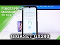 How to Set Up a Fingerprint in GIGASET GX290 – Fingerprint Unlock Settings