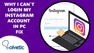 ⚠️ Why I Can't Login my Instagram Account PC ✔️  FIX