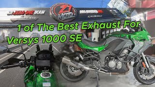 New Exhaust For My Kawasaki Versys 1000 SE | Unleash the beast