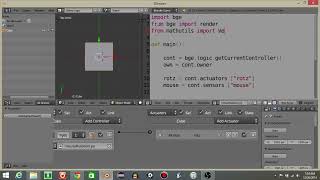 UPBGE - Player Rotation With Mouse Python