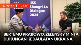 Bertemu Dengan Presiden Terpilih Prabowo Subianto, Apa Permintaan Volodymyr Zelensky ? | Liputan 6