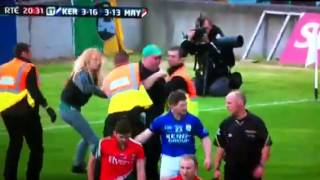 Mad Mayo Fan Attacks At Kerry V Mayo Replay PLUS Maor Foirne