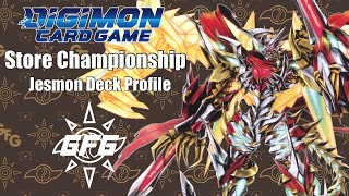 Digimon TCG // ENG BT10 // Jesmon X Store Championship Deck Profile