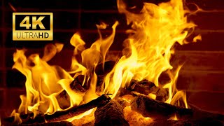 🔥 FIREPLACE 4K (LIVE 24/7). Relaxing Fireplace with Burning Logs and Crackling Fire Sounds #53