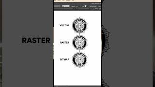 Vector vs Raster vs Bitmap #customtshirts #screenprinting #brandedapparel #illustratortutorial