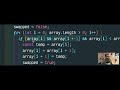 Bubble Sort Algorithm in JS