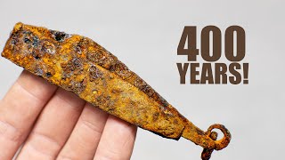 Very Old Rusty Pocket Knife Restoration