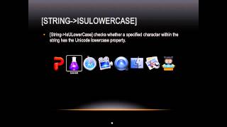 Lasso Programming: [string→isULowercase]