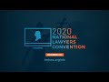 2020 National Lawyers Convention [Virtual]