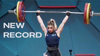 Mihaela Cambei Smashes 2 European Records🏋️‍♂️