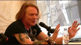 Guns N' Roses Axl Rose On Why He Didn't Like Slash's Book
