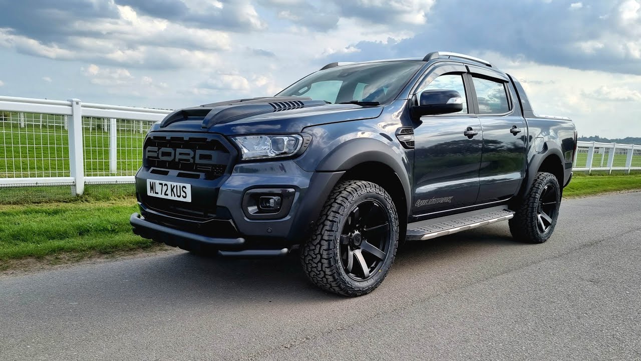 Ford Ranger Wildtrak Custom In Sea Grey Metallic At Downs Autos Ltd ...