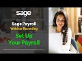 Sage Business Cloud Payroll (UK) - Set Up Your Payroll