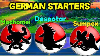 Choose Your Starter Only Knowing Its German Name