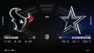 Houston Texans at Dallas Cowboys