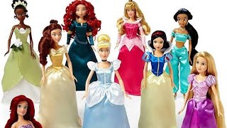 Disney Princess Barbie Dolls in the World | Beautiful Compilation Short Vlog | DOLCE Maria CHANNEL 🍬