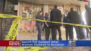 Search On For Suspect After Woman Stabbed In Brooklyn