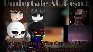 Undertale AU React @darian_quilloy: Vita Carnis - Living Meat Research Documentary! (Part 1)