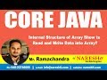 Core Java Tutorials | Internal Structure of Array Show to Read and Write Data into Array?