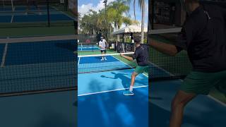 Professional Level Defense Tip! 🏆 (Scorpion VS slide) #pickleball #pickleballtips #shorts