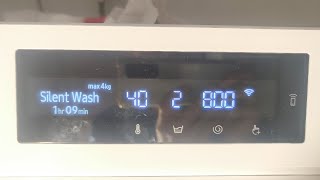 Samsung Bespoke AI WW11BB704DGW - Silent Wash 40° -  Full Cycle