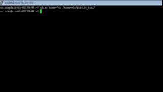 Linux - alias Command - w3resource