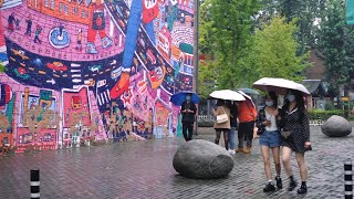 4K雨天行走/北京/798艺术区 | Walking/Rainy day/Beijing 798 Art District