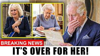 JUST IN: King Charles WIPED Camilla’s Royal Status After Discovering Queen’s SECRET Codicil