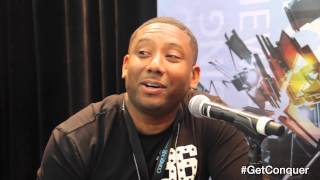 Interview with Maino at the Conquer Booth during MAIC2014