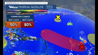 Tropical wave has high chance of development; 3 other areas to watch
