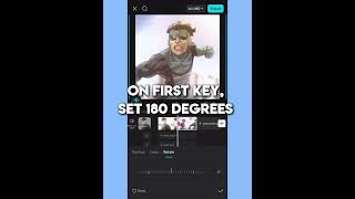 Tutorial on rotate transition in CapCut #editor #capcut #capcutpioneer