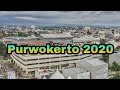 Kota Purwokerto 2020 (Drone View) perbandingan infrastruktur dan skyline